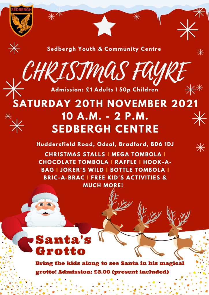 christmas fayre 20 nov 2021